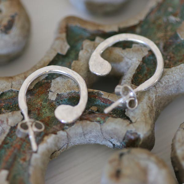 Hoop Earings. Jewellery by Helen Butler. Silver. Hoop Earings. Jewellery by Helen Butler. Silver.