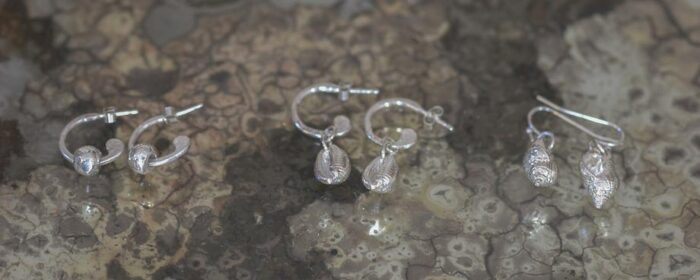Hoop Earring Collection. Jewellery by Helen Butler. Silver. Hoop Earring Collection. Jewellery by Helen Butler. Silver.