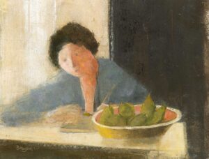 Painting Still Life.   Paintings by David Brayne. Acrylic & pigment on paper.