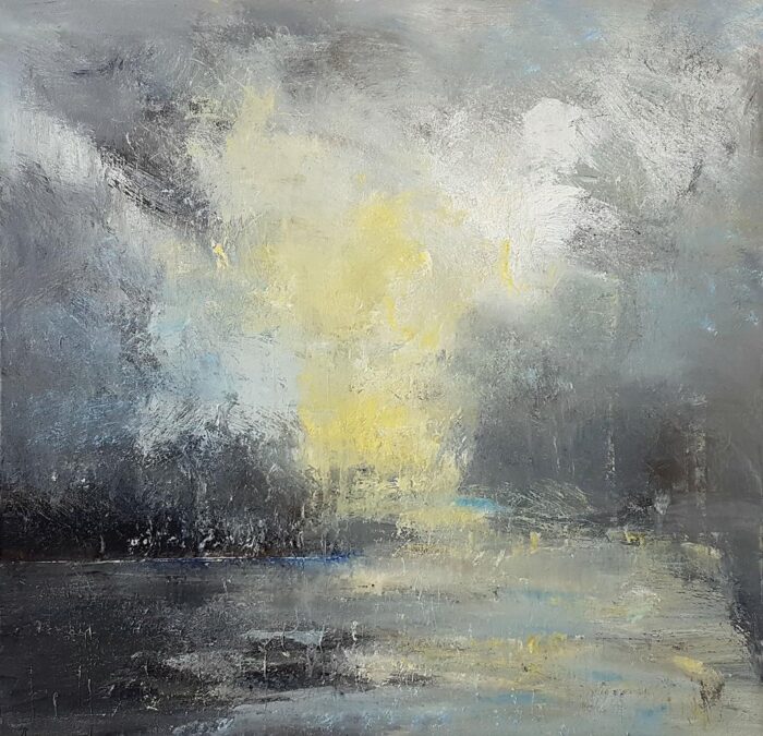 Exe Estuary, Winter Morning.   Paintings by James Tatum. .
