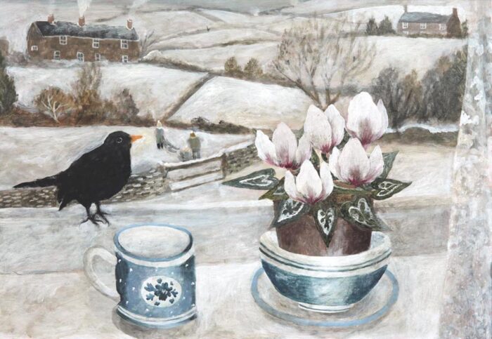 Blackbird. Prints by Sarah Bowman. Digital archive print. Blackbird. Prints by Sarah Bowman. Digital archive print.