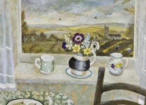 The Daffodil Pickers.   Prints by Sarah Bowman. Digital archive print.