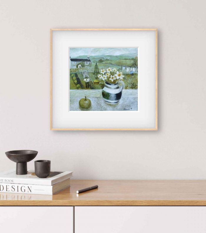 The Washing Day.   Prints by Sarah Bowman. Digital archive print.