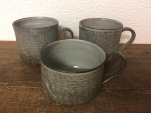 400g Mugs.   Ceramics by Mizuyo Yamashita. Ceramic.