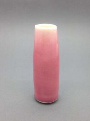 Small Ash Glaze Bowl (PW39).   Ceramics by Peter Wills. Porcelain.