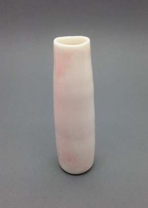 Small Ash Glaze Bowl (PW39).   Ceramics by Peter Wills. Porcelain.