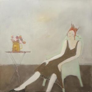 Facing the Day.   Paintings by Marilyn Browning. Oil on canvas.