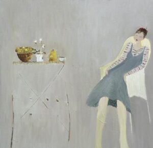 Facing the Day.   Paintings by Marilyn Browning. Oil on canvas.