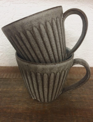 400g Mugs.   Ceramics by Mizuyo Yamashita. Ceramic.