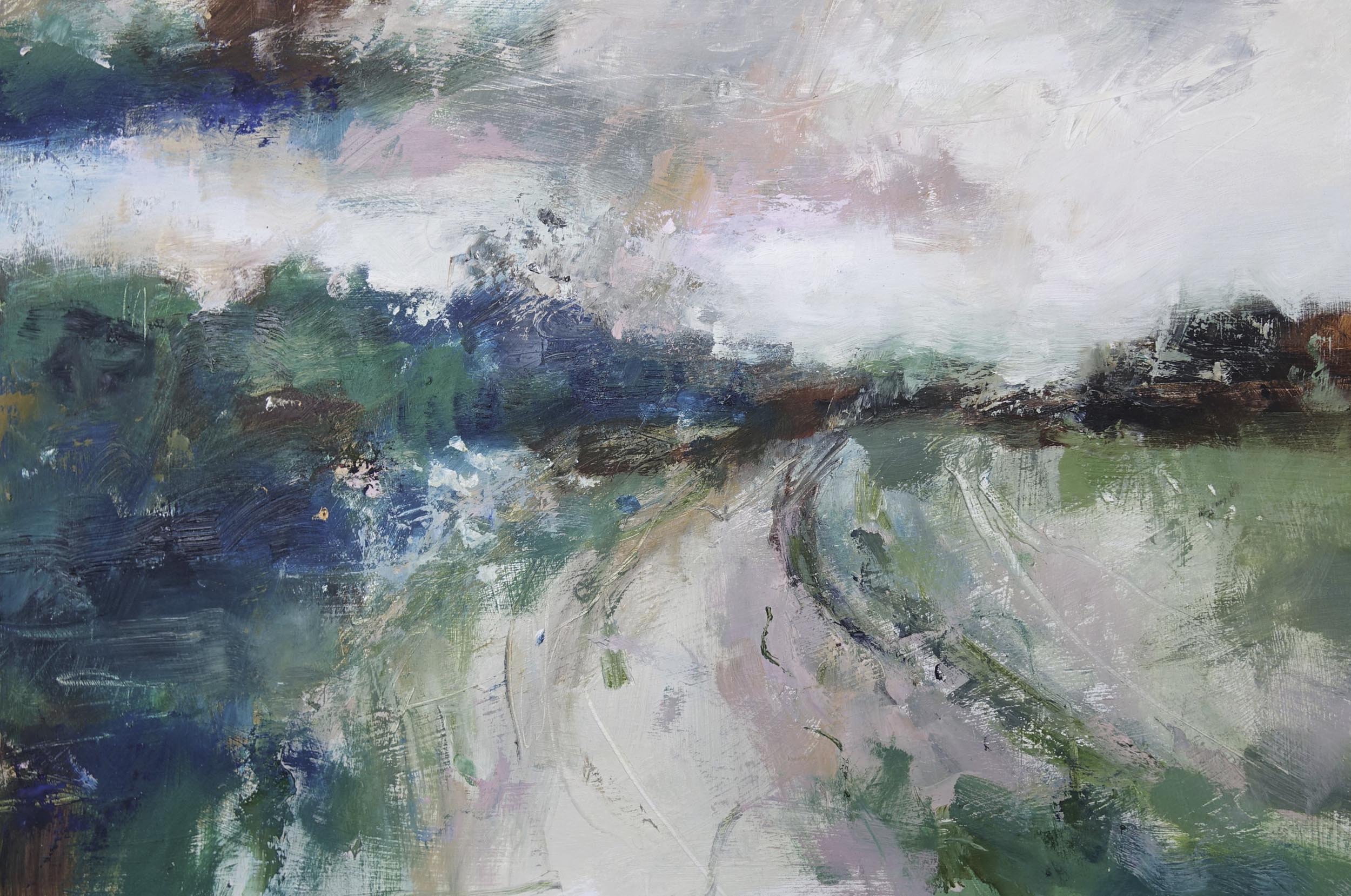 Homeward.   Paintings by Andy Waite. Oil on board.