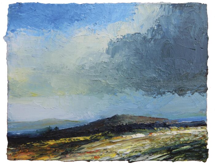 Honey Bag Tor. Paintings by David Morgan. Oil on board. Honey Bag Tor. Paintings by David Morgan. Oil on board.