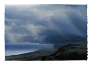 Momentum, Jurassic Coast.   Paintings by Uncategorised. Pastel.