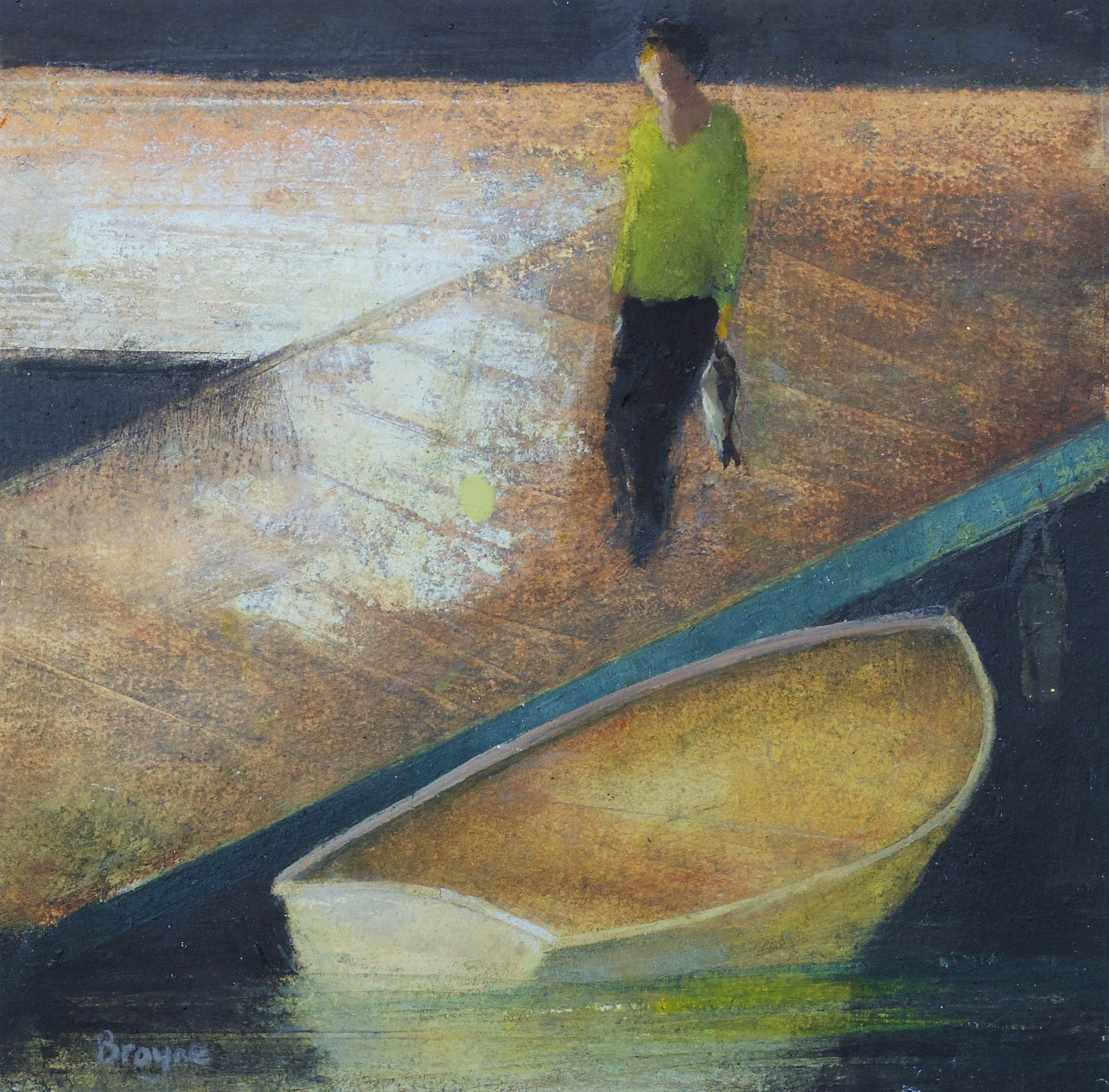 Slipway. Paintings by David Brayne. Acrylic & pigment on paper. Slipway. Paintings by David Brayne. Acrylic & pigment on paper.