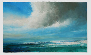 Drifting Cloud.   Paintings by David Morgan. Oil on board.
