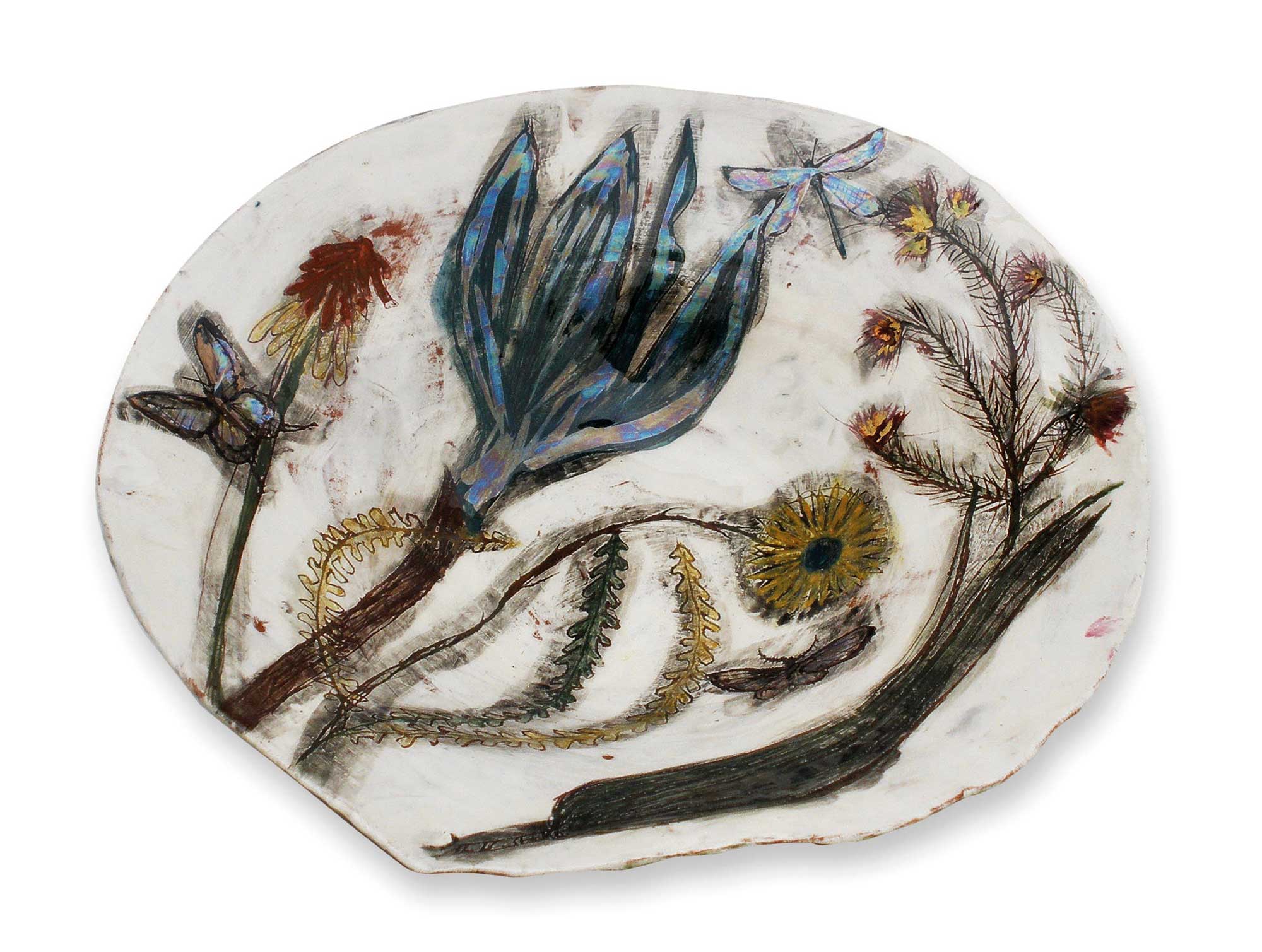 Blood Lily Bowl.   Ceramics by Uncategorised. Earthenware.