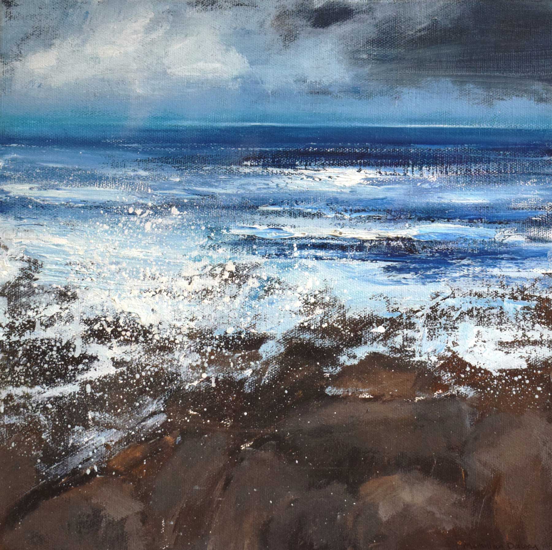 Distant Light.   Paintings by Caroline McMillan Davey. Oil on canvas.