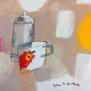 Favourite.   Paintings by John Button. Acrylic on board.