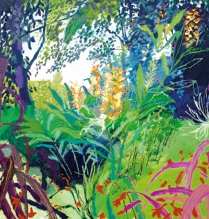 Dappled Sea.   Paintings by Mark Rochester. Acrylic on board.