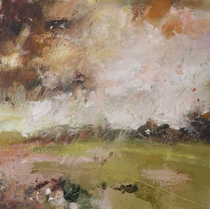 Picnic Wind.   Paintings by Andy Waite. Oil on board.