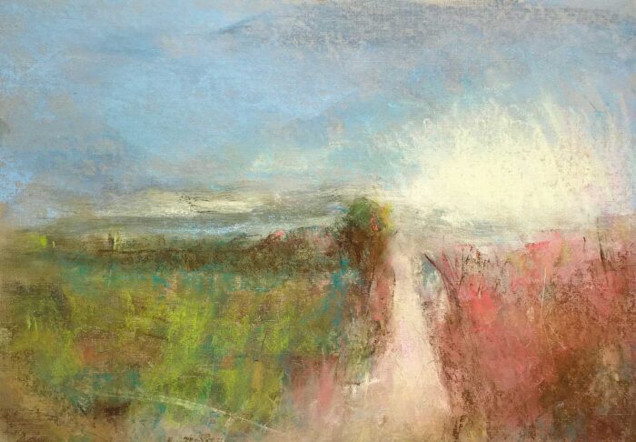 Summer's Lease.   Paintings by Wendy McBride. Pastel.