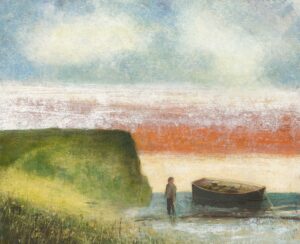 Sea Reach.   Paintings by David Brayne. Acrylic & pigment on paper.