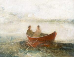Unstained Light.   Paintings by David Brayne. Acrylic & pigment on paper.