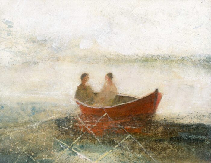 Unstained Light.   Paintings by David Brayne. Acrylic & pigment on paper.