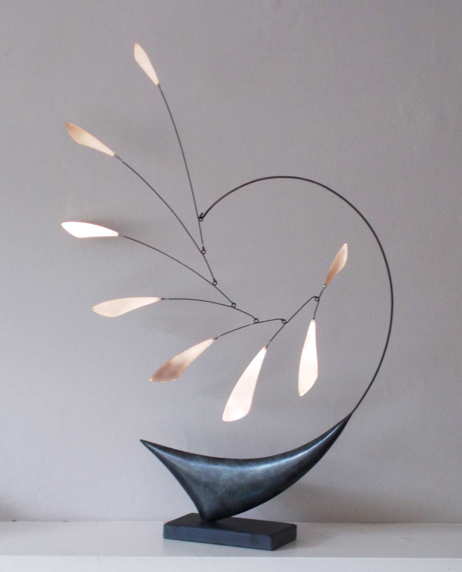 Phoenix.   Sculpture by Edward Willis. Bronze.