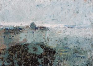 Early Light.   Paintings by Ellen Watson. Mixed media on canvas.