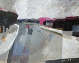 Promenade.   Paintings by John Button. Acrylic on board.