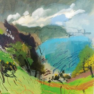 Change in Conditions.   Paintings by Mark Rochester. Acrylic on board.