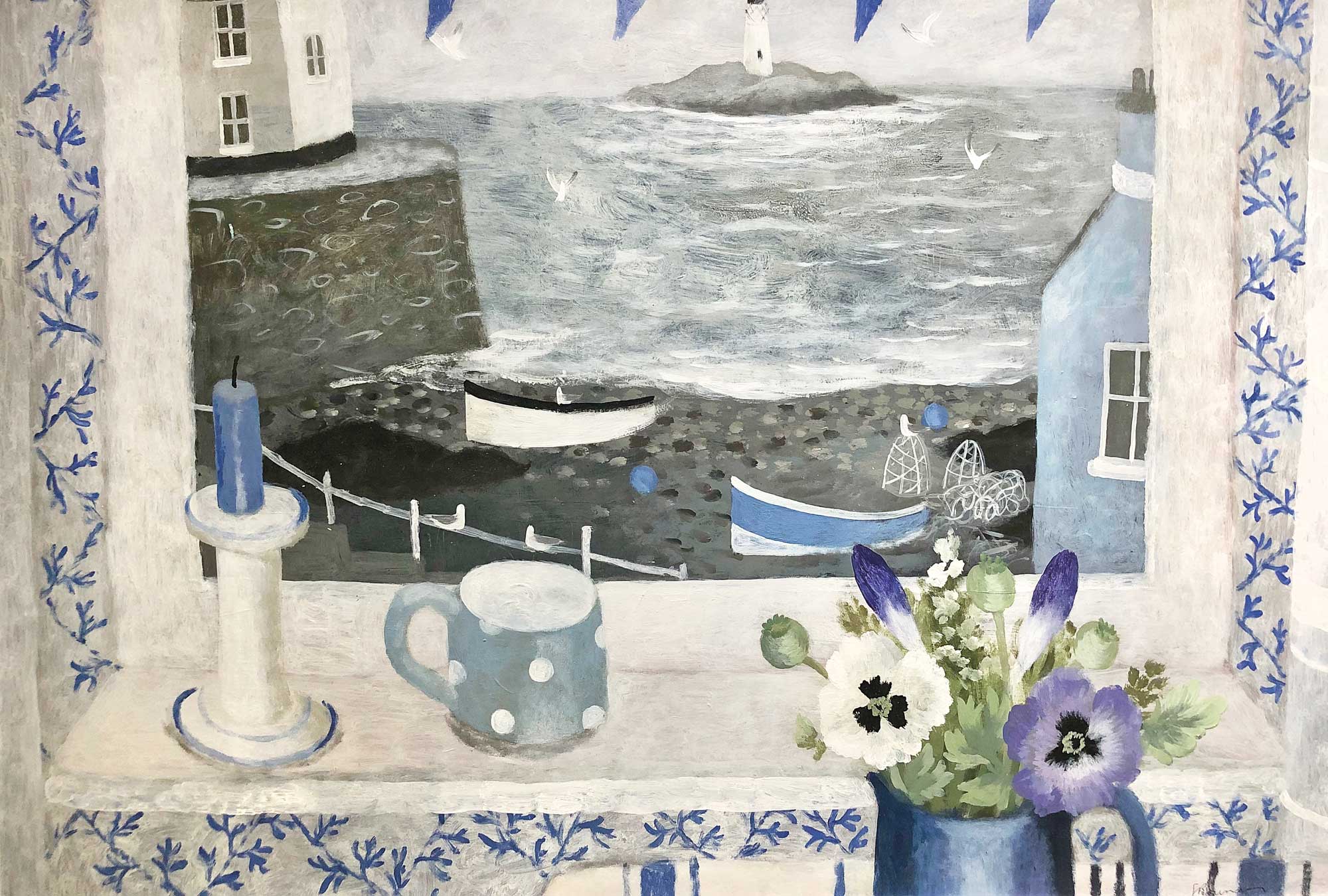 To the Lighthouse. Paintings by Sarah Bowman. Oil on board. To the Lighthouse. Paintings by Sarah Bowman. Oil on board.