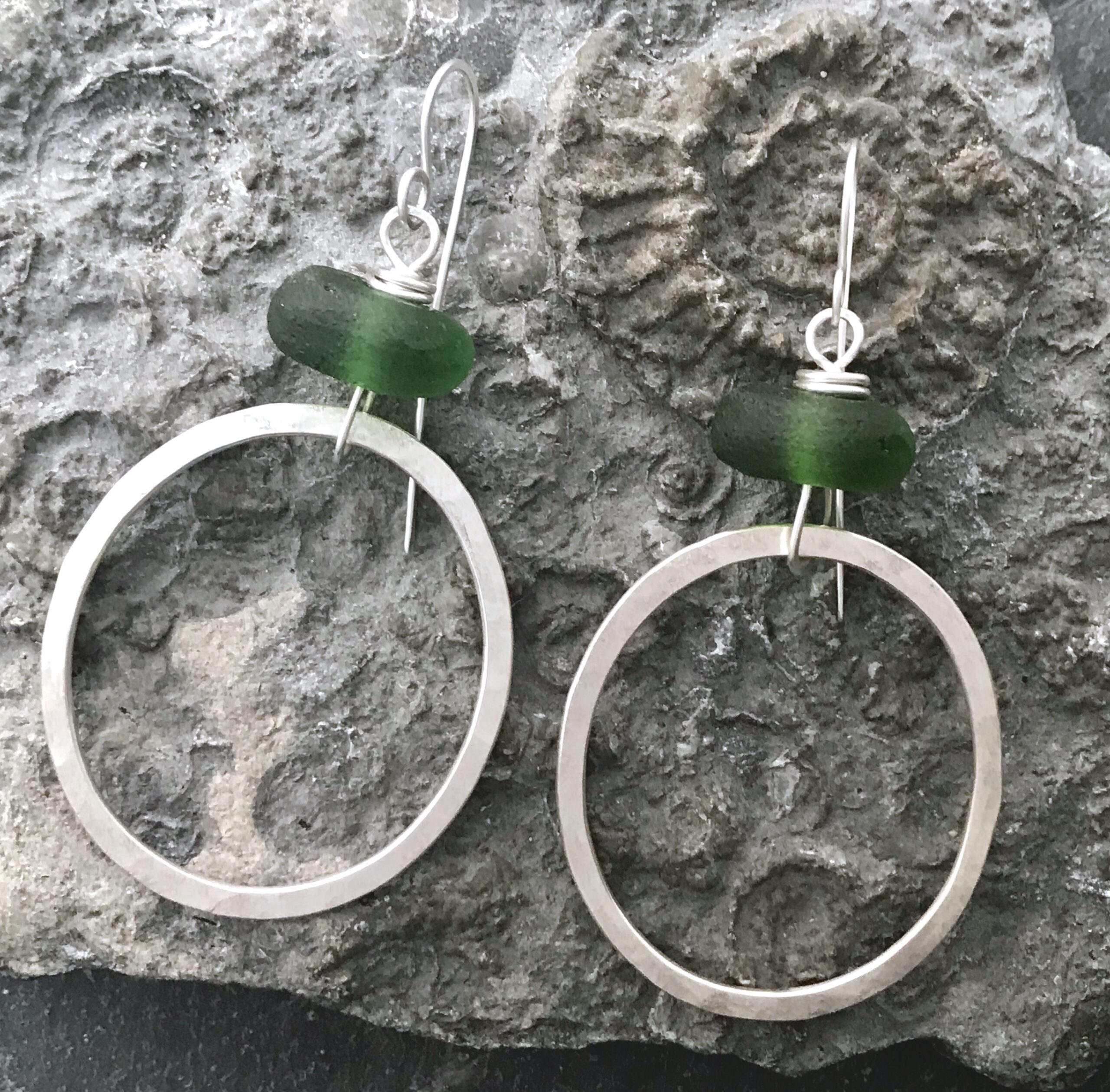 Rockpool Necklace.   Jewellery by Uncategorised. Silver & seaglass.