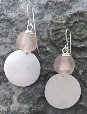 Rockpool Necklace.   Jewellery by Uncategorised. Silver & seaglass.