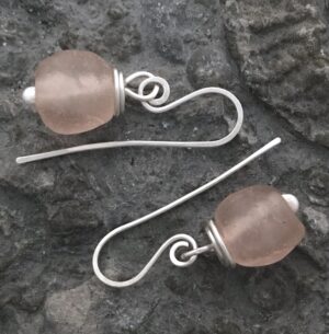 Rockpool Necklace.   Jewellery by Uncategorised. Silver & seaglass.