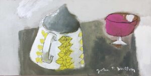 Treasure II.   Paintings by John Button. Acrylic on board.