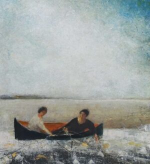 Open Net III.   Paintings by David Brayne. Acrylic & pigment on paper.