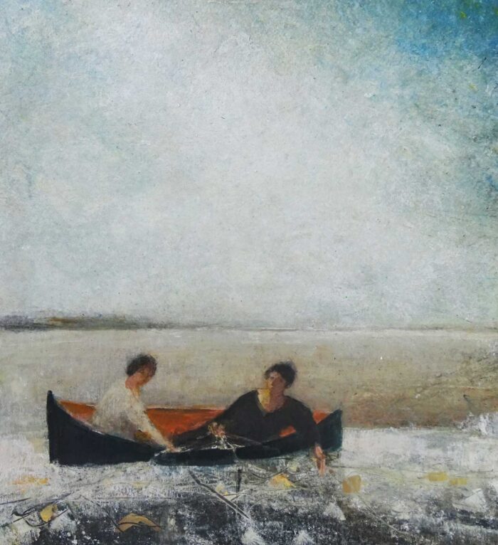 Open Net III.   Paintings by David Brayne. Acrylic & pigment on paper.