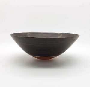 Little Pale Yellow  Bowl (147).   Ceramics by Peter Wills. Porcelain.