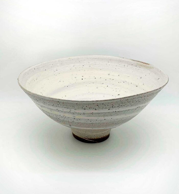 Medium Bowl (151).   Ceramics by Peter Wills. Agateware.