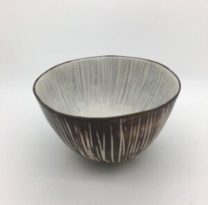 Clay shell (4).   Ceramics by Sue Mundy. Stoneware.