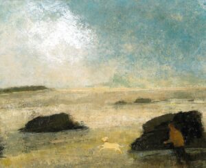 Silt and Sand.   Paintings by David Brayne. Acrylic and pigment.