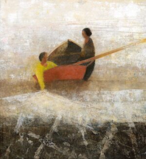 Tidal Water.   Paintings by David Brayne. Acrylic and pigment.