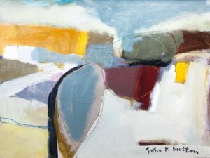 Towards Winter.   Paintings by John Button. Acrylic on board.