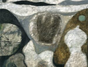 Lifeforce.   Paintings by Melvyn Evans. oil & gesso on canvas board.