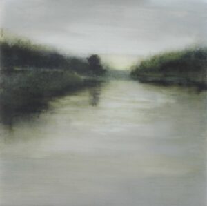 Drifting.   Paintings by Anna Boss. Acrylic & resin.