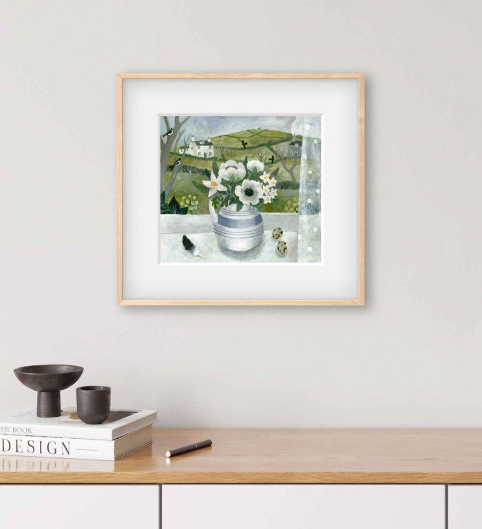 Two For Joy (print).   Prints by Sarah Bowman. Digital archive print.