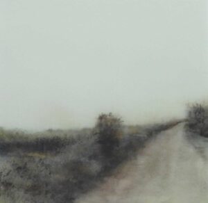 Sunken Lane.   Paintings by Anna Boss. Acrylic & resin.