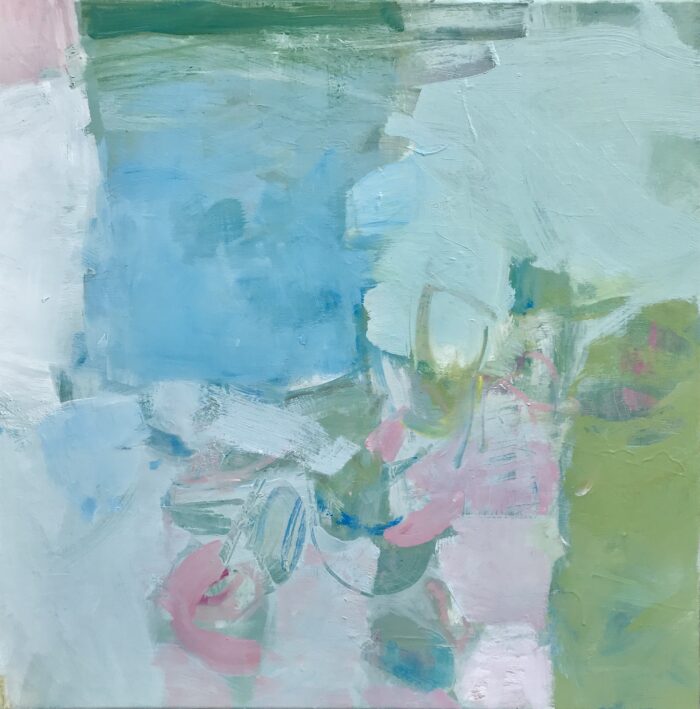 Beachcombing.   Paintings by Sam Brooks. Oil on linen.