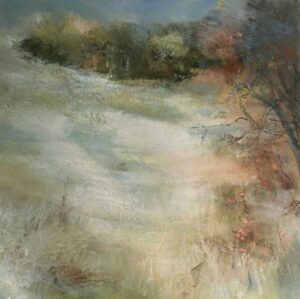 Wilding, Winter, Dartington.   Paintings by Wendy McBride. Pastel.